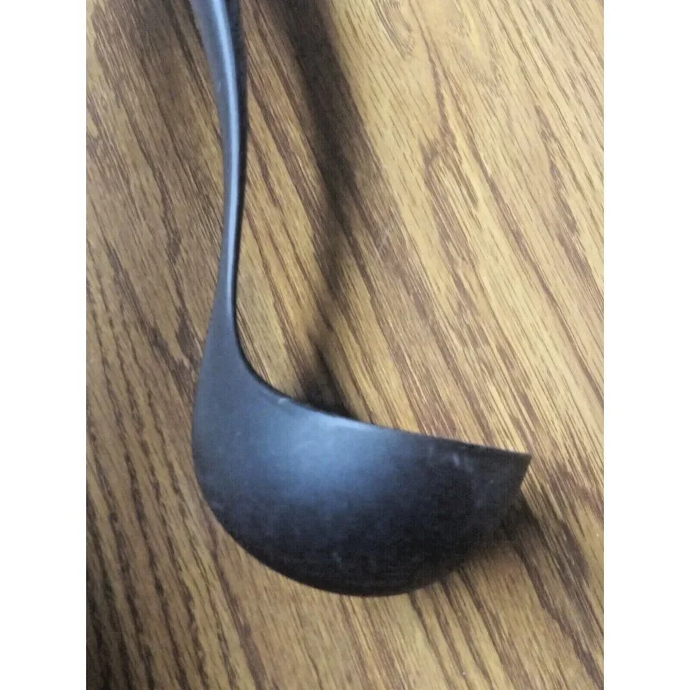 KitchenAid Ladle Server Spoon Large Oval Black Heat-Resistant deep 12